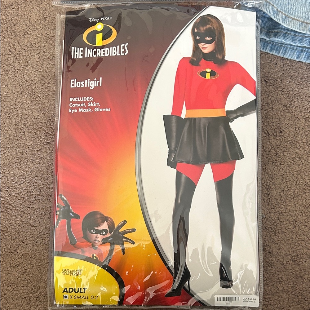 Elastigirl Costume- Red and Black